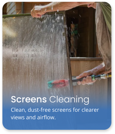 Screens Cleaning